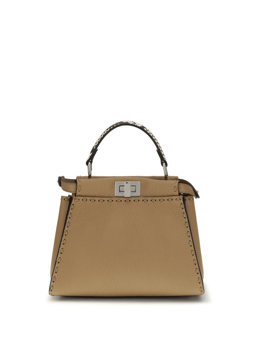Handbag Peekaboo Mini Cappuccino/Roccia