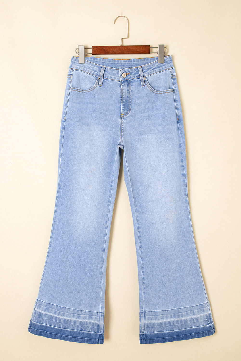 Threaded Pear Marco Flare Leg Jeans