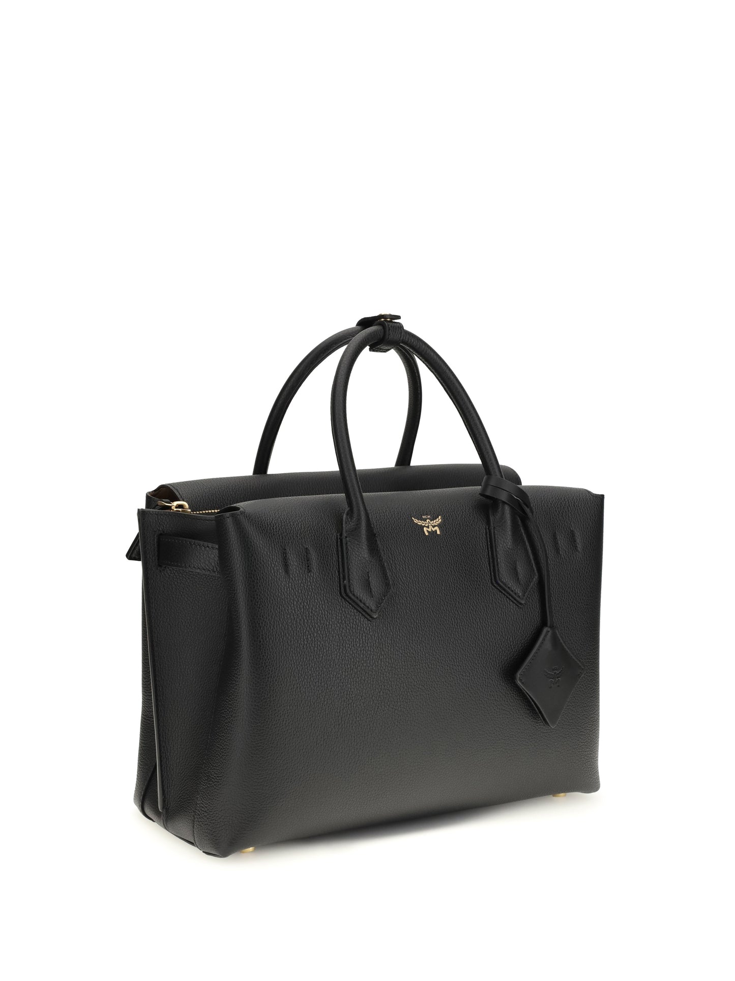 Handbag Milla Black Calf Leather