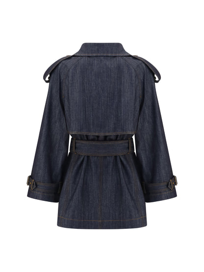 Trench Coat Fitzrovia Dark Indigo