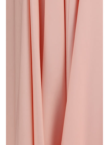 Skirt Long Circular Silk Pink