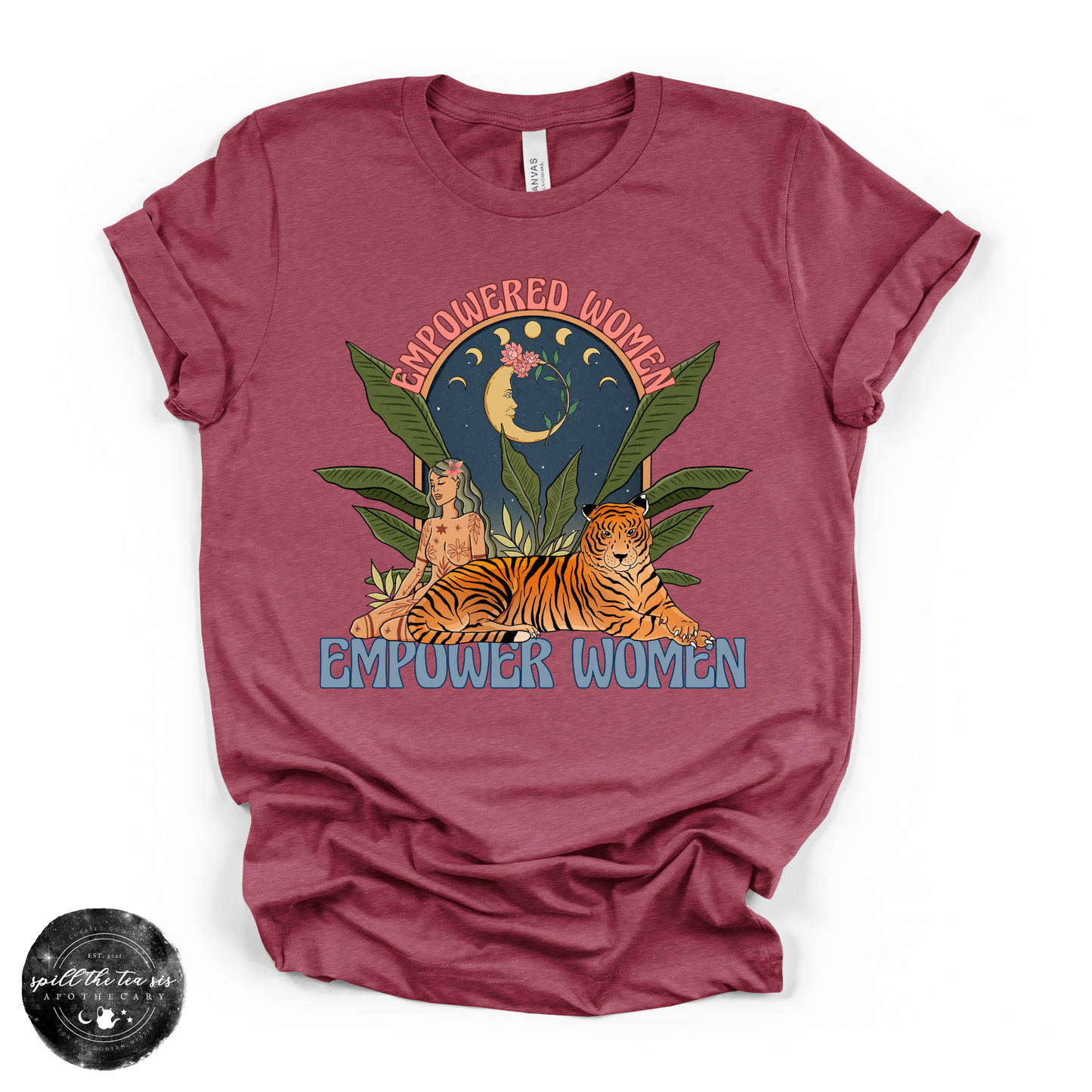 Empowered Women Empower Women Tee | Feminine Strength Graphic T-Shirt