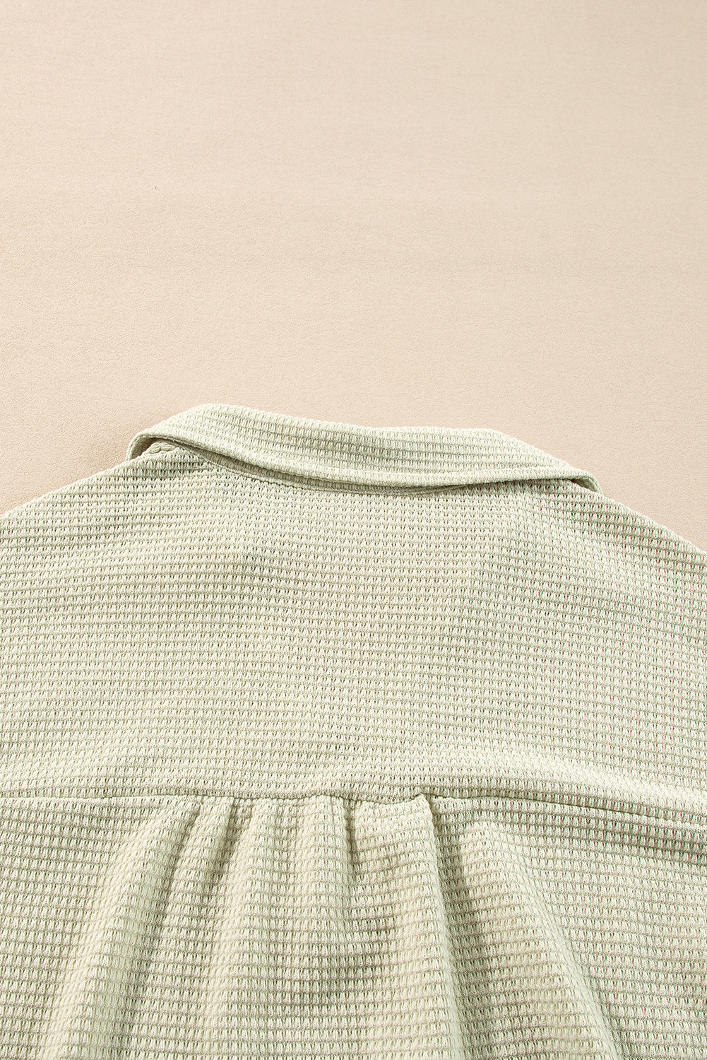 Threaded Pear Dulce Parchment Textured Long Sleeve Lounge Set