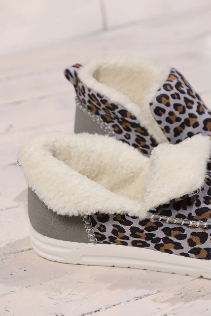 Threaded Pear Madison Flat Winter Fur Boots