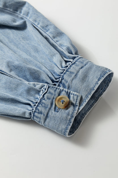 Threaded Pear Antonella Pan Collar Western Shirt