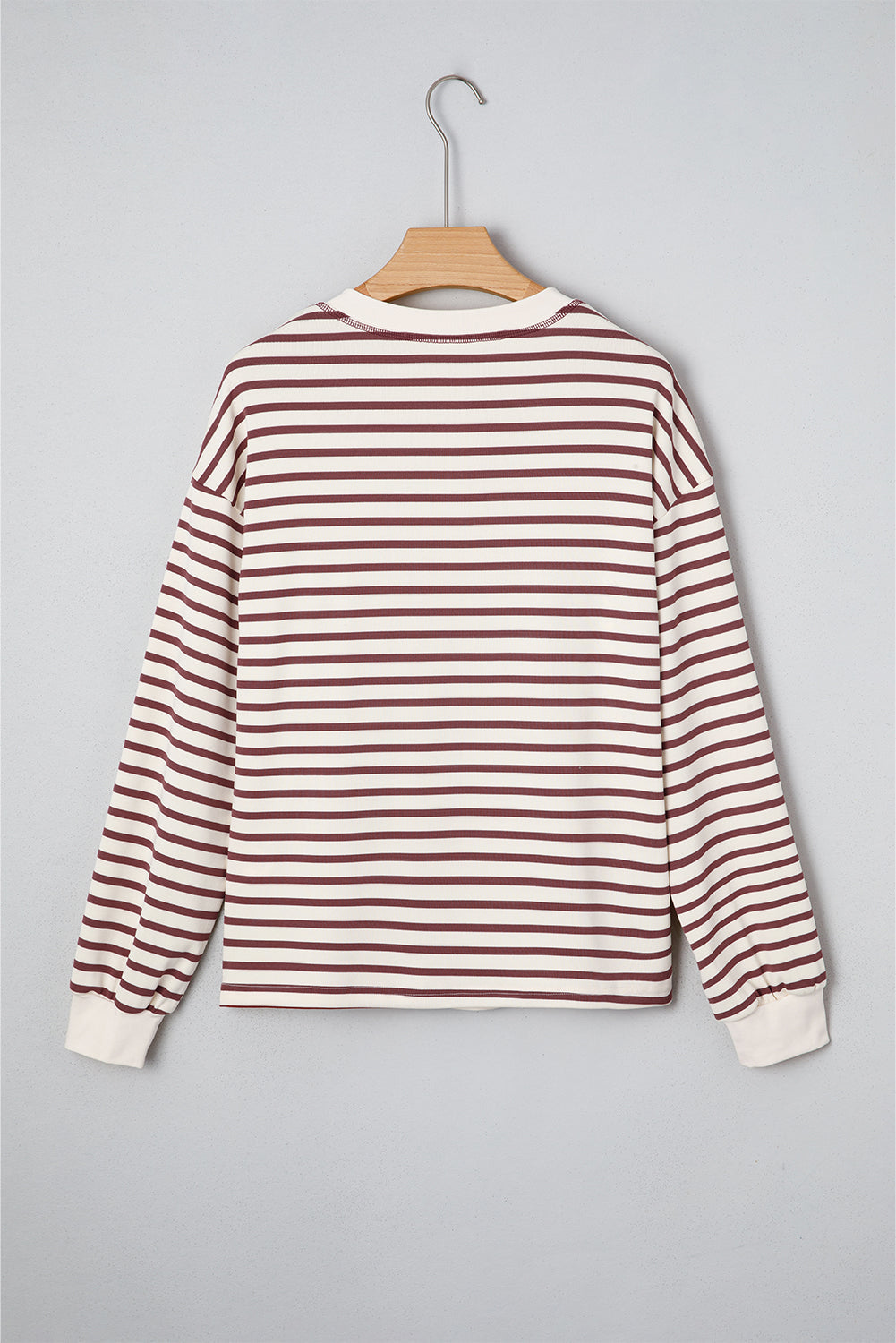 Threaded Pear Margaret Sleeve Henley top Long Sleeve Top