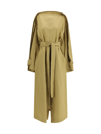 Trench Coat Dress Camel