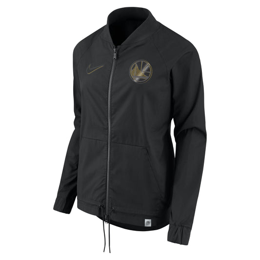 Nike Women's NBA Golden State Warriors Bomber Jacket Jackets