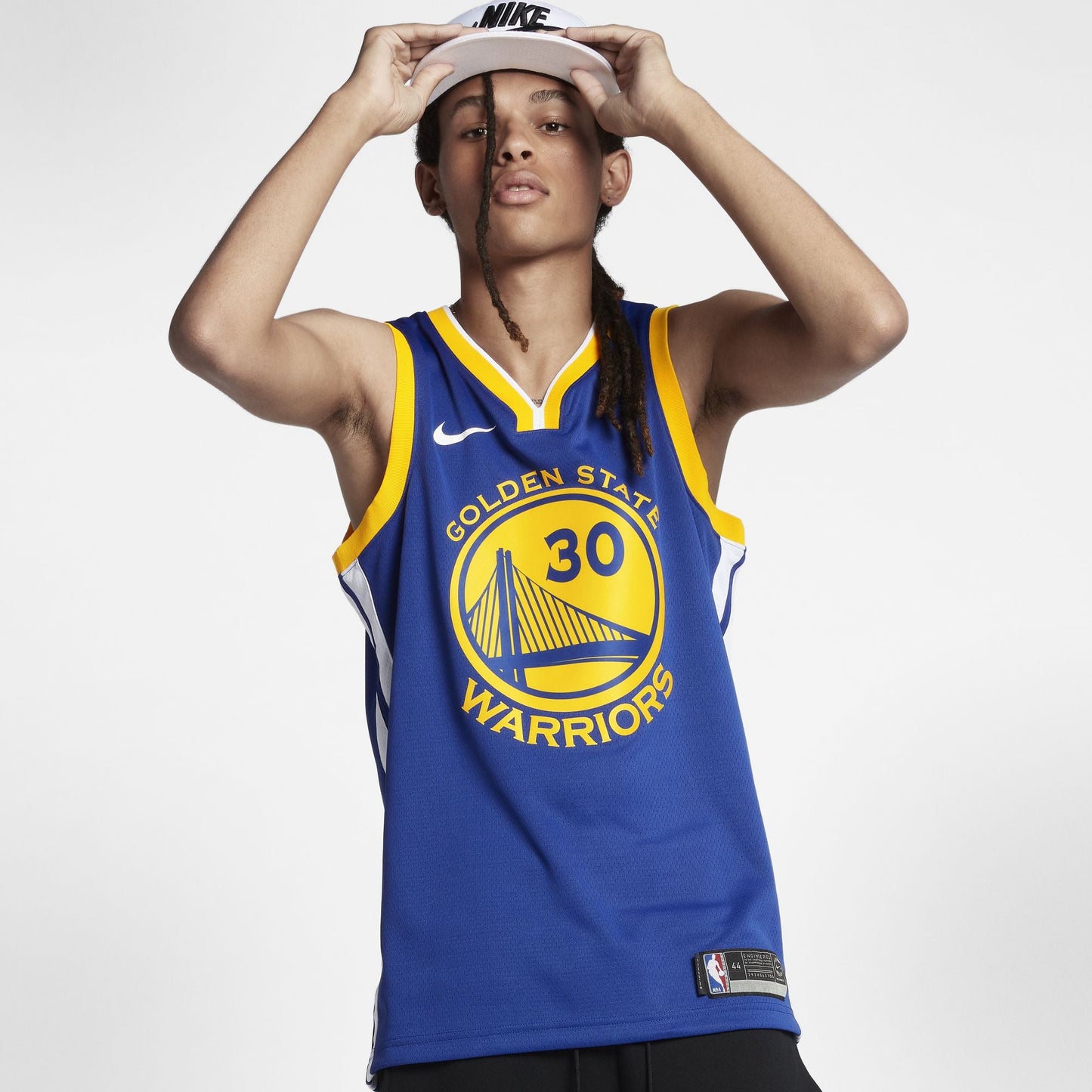 Nike Men's NBA Golden State Warriors Stephen Curry Jersey Icon Edition