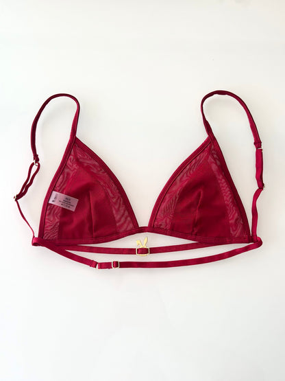 Lingerie Set in Red Wine