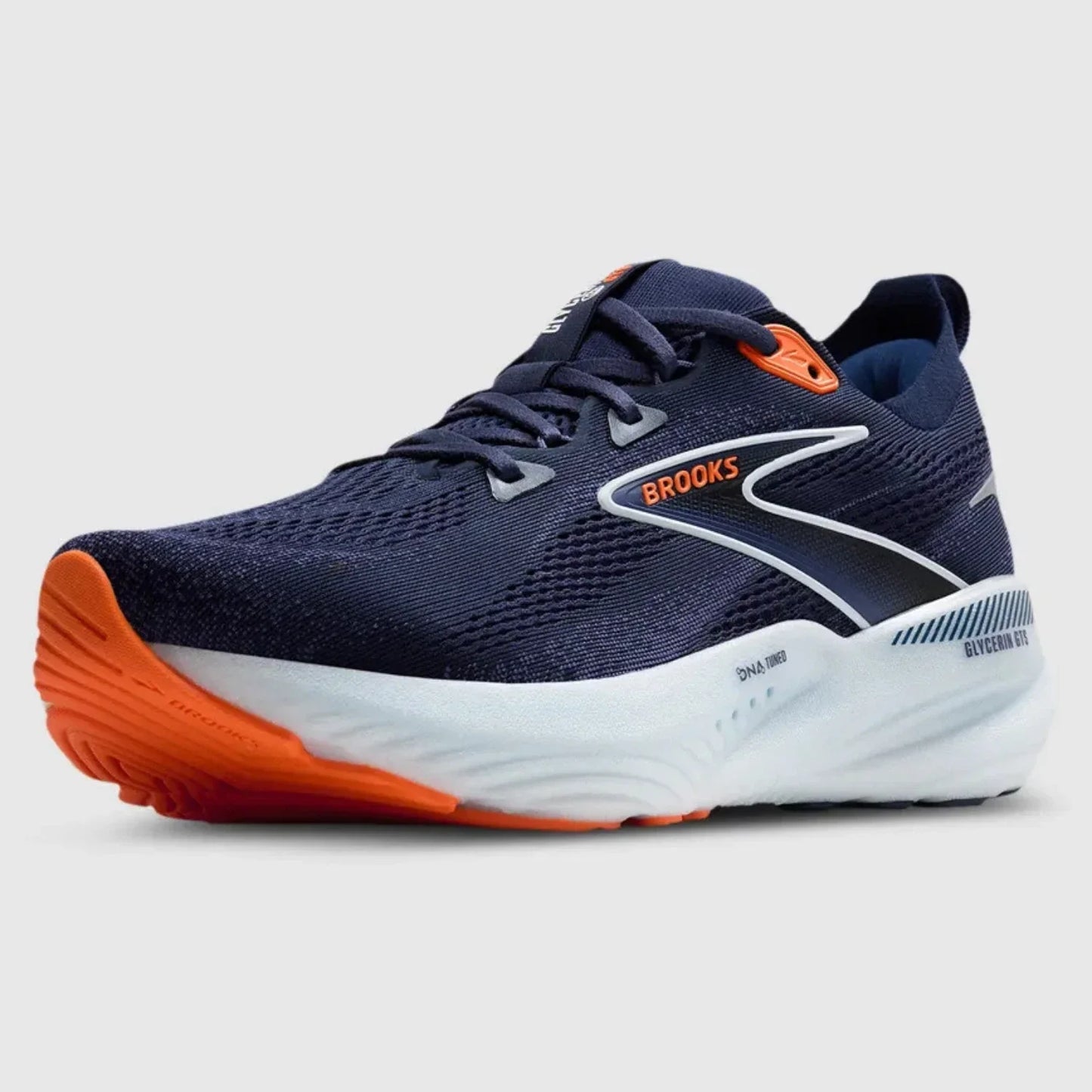 Brooks Glycerin GTS 22 12 Men's Sneakers — Peacoat/Blue Running