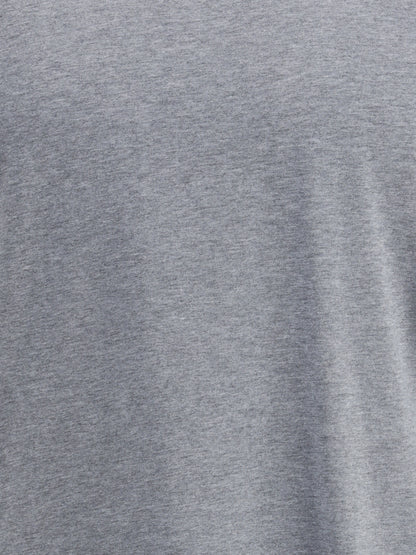 Two-Tone Double-Layer Cotton T-Shirt