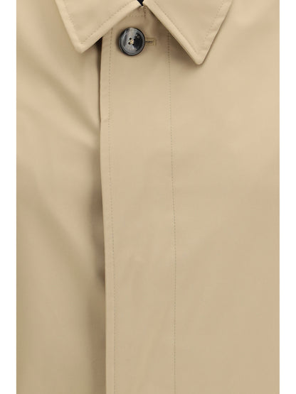 Trench Coat Beige/Blue
