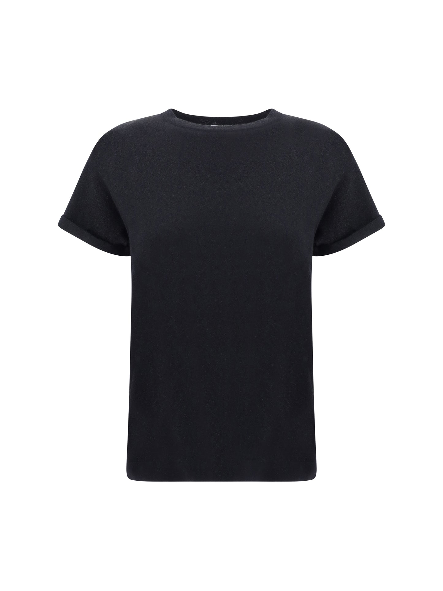 T-Shirt Cashmere Glitter Black