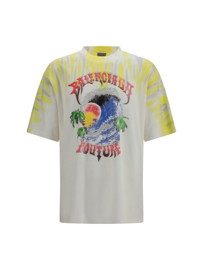 T-Shirt Extreme Tie Dye Full White