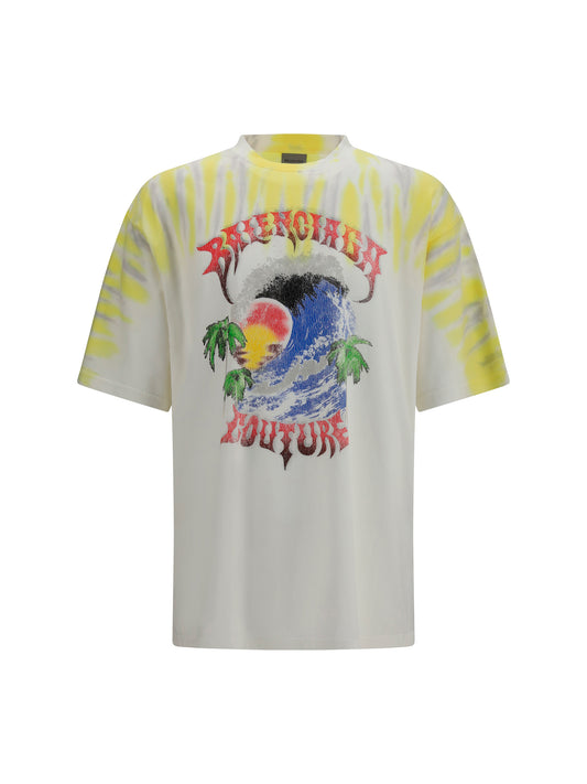 T-Shirt Extreme Tie Dye Full White