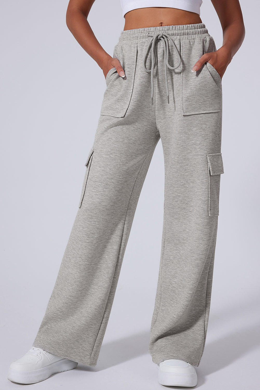 Threaded Pear Nora Wide Leg Workout Pants