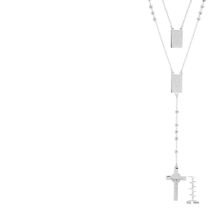 Stainless Steel Scapular Rosary