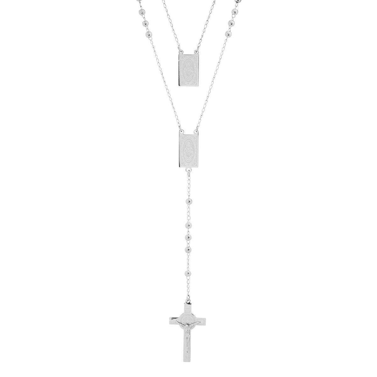 Stainless Steel Scapular Rosary