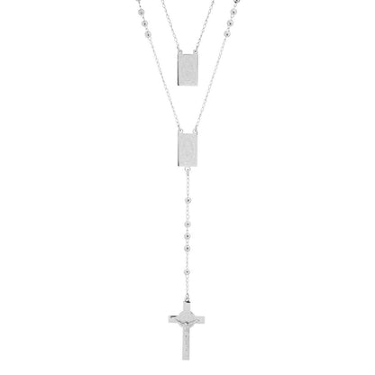 Stainless Steel Scapular Rosary