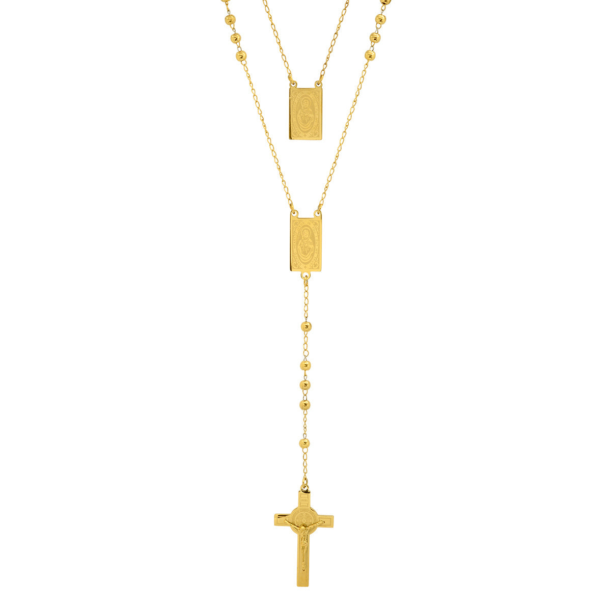 Stainless Steel Scapular Rosary