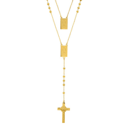 Stainless Steel Scapular Rosary
