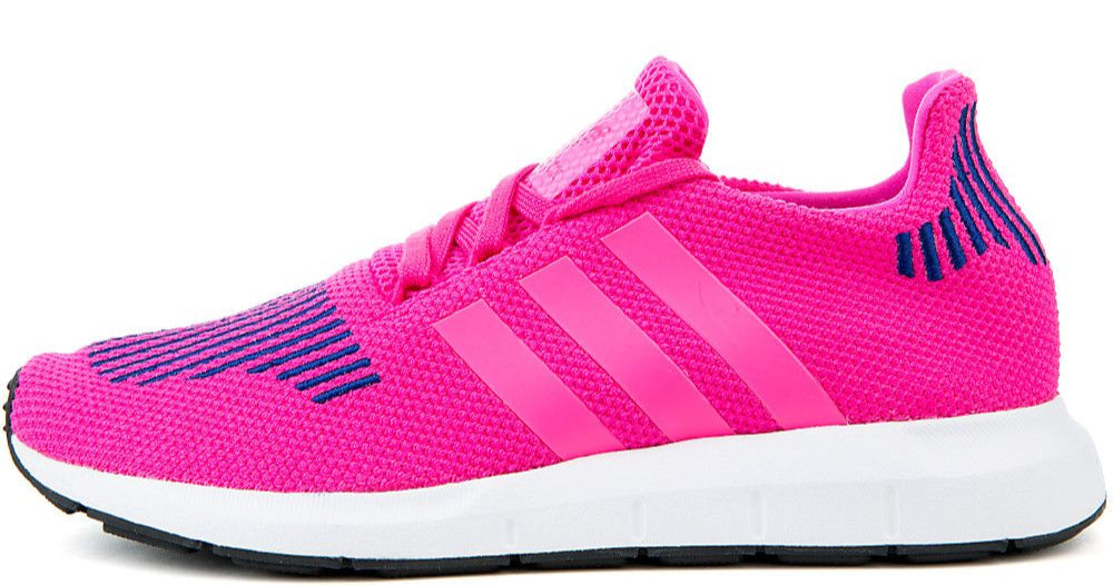 Vans Grade School adidas Swift Run J 'Shock Pink Ultra Pop' Sneakers