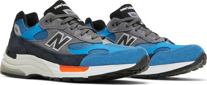 New Balance Men's 992 'Black Blue Grey' Sneakers