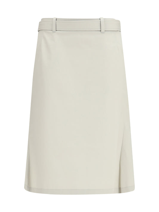 Utility Skirt Light Grey