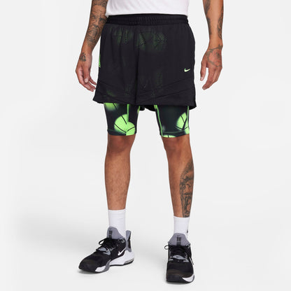 Nike Men's Signature Ja Morant Dri-Fit 2-In-1 4" Basketball Shorts