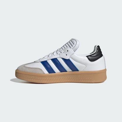 adidas Samba XLG Men's Sneakers — White/Blue Leather Low-Top