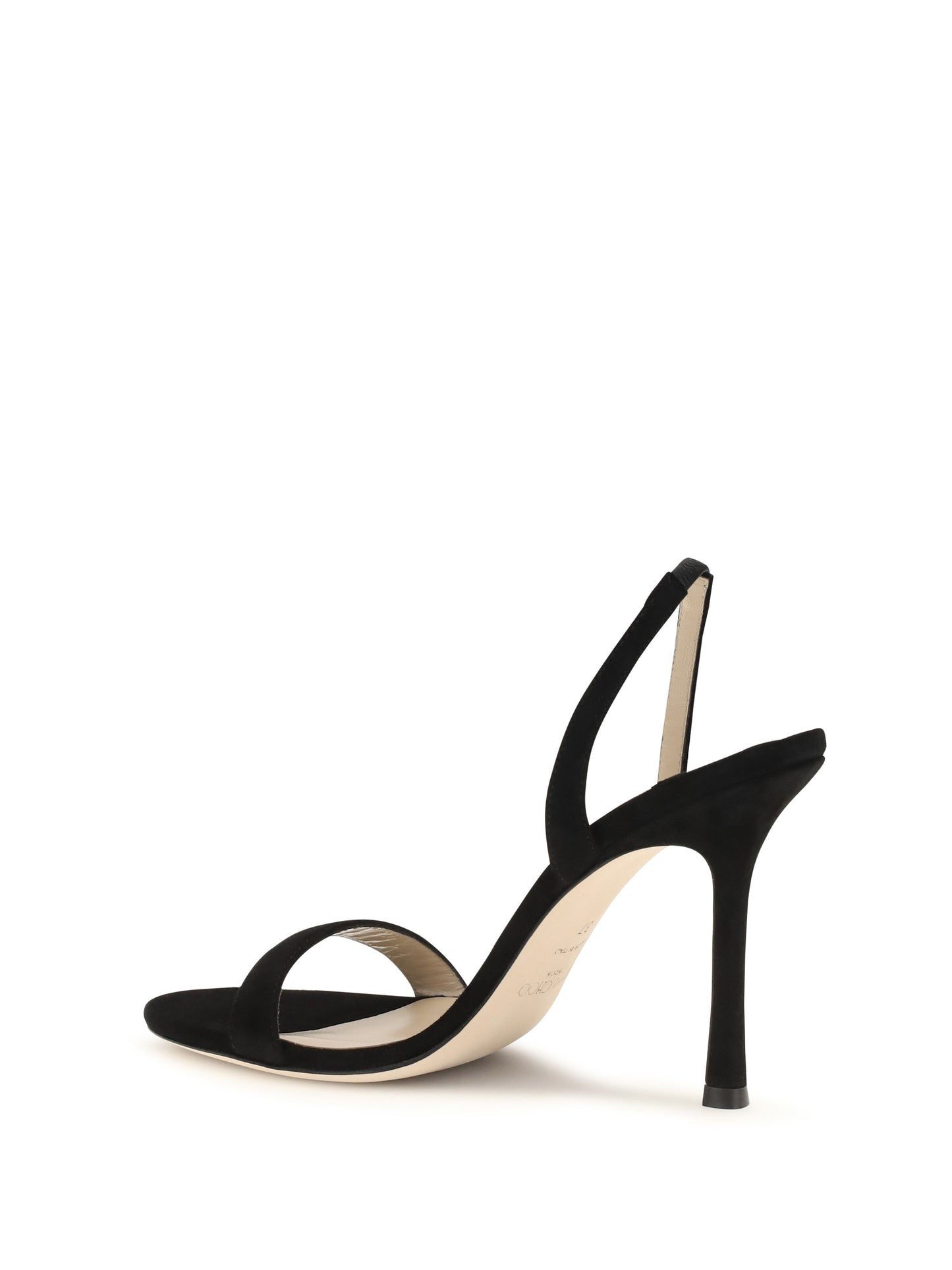Sandals Jenn Black Calf Leather