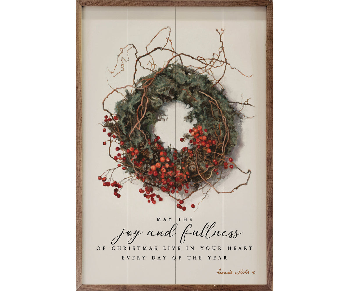 Kendrick Home Gathering Wreath II By Bonnie Mohr