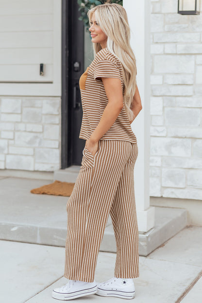 Threaded Pear Aspyn Stripe Tee