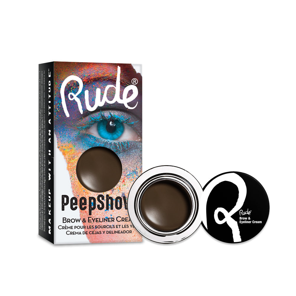 RUDE Peep Show Brow & Eyeliner Cream - First Time by Avera Group