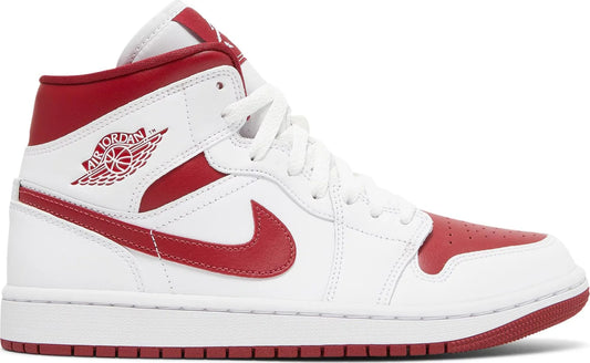 Air Jordan Women's Retro 1 Mid 'Reverse Chicago' Sneakers