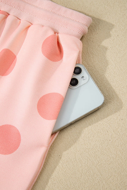 Threaded Pear Aadhya Shoulder Pullover Drawstring Shorts