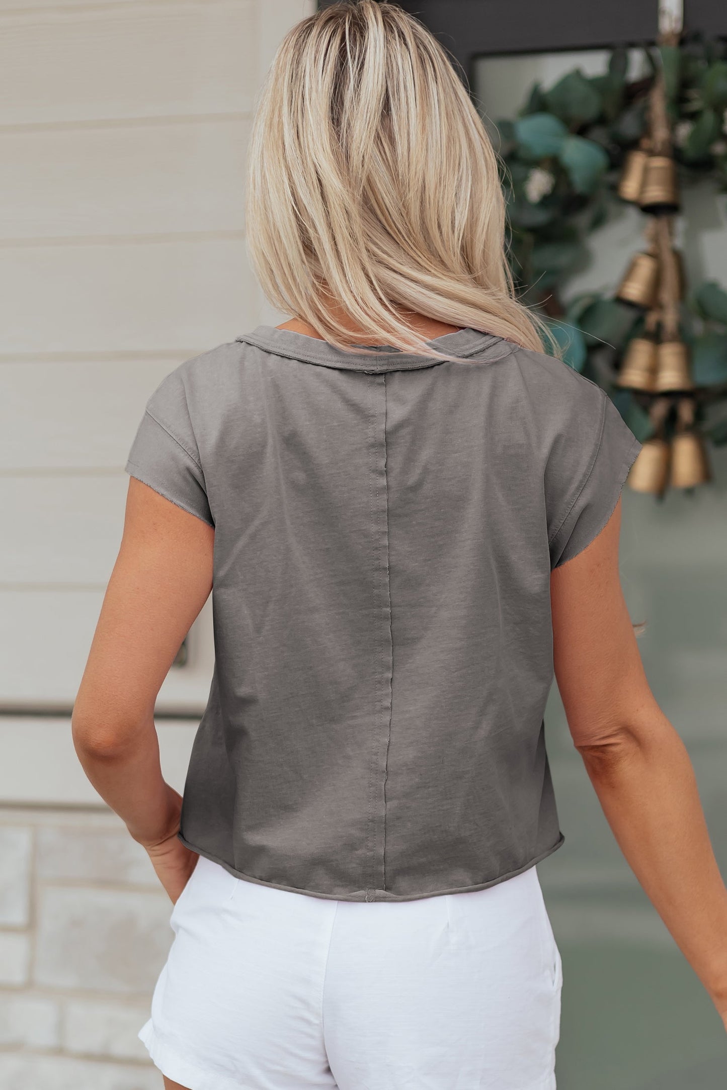 Threaded Pear Ellianna Fit Cotton Tank Top