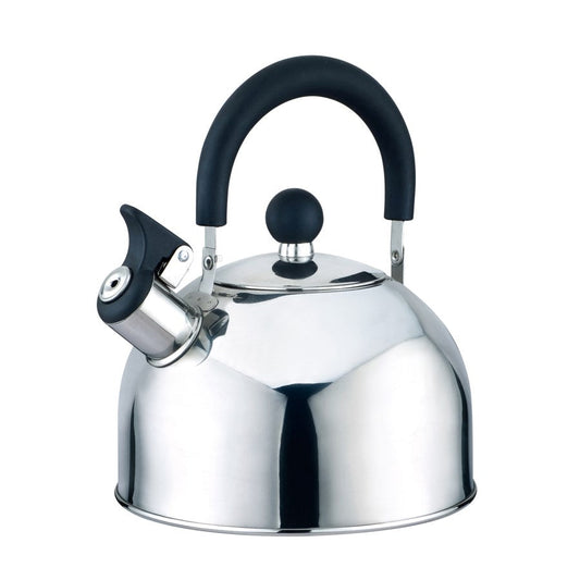 J&V TEXTILES Stainless Steel Whistling Tea Kettle, 2.5-Quart - J&V Textiles