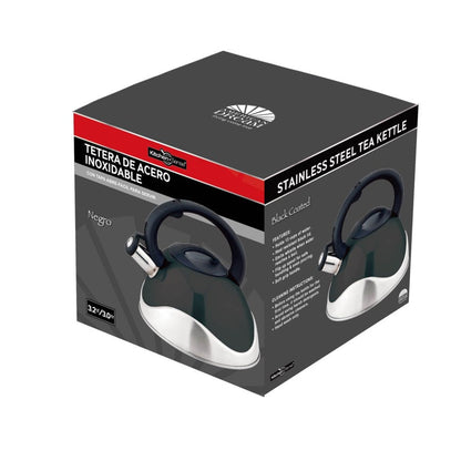 Stainless Steel Whistling Tea Kettle, 3.0-Quart