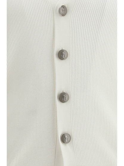 Cardigan Ribbed Cotton
