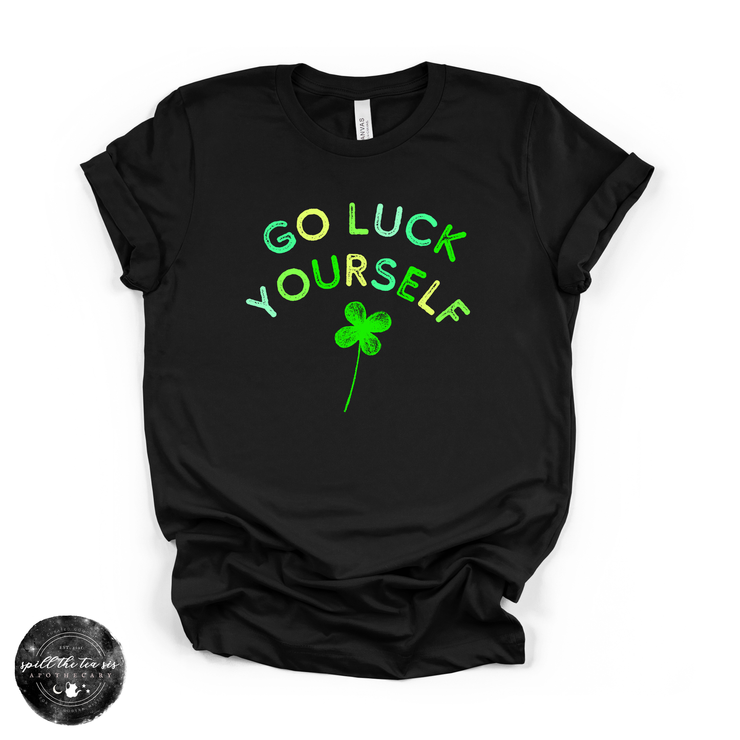 Go Luck Yourself Tee | Funny St. Patrick’s Day Graphic T-Shirt