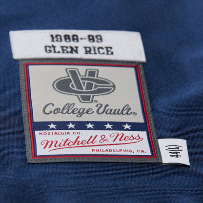 Mitchell & Ness Men's Ncaa Dark Jersey Michigan Wolverines 1989 Glen Rice