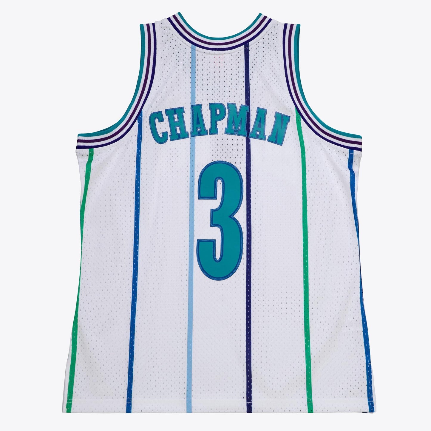 Mitchell & Ness Men's NBA White Jersey Hornets 1988 Rex Chapman