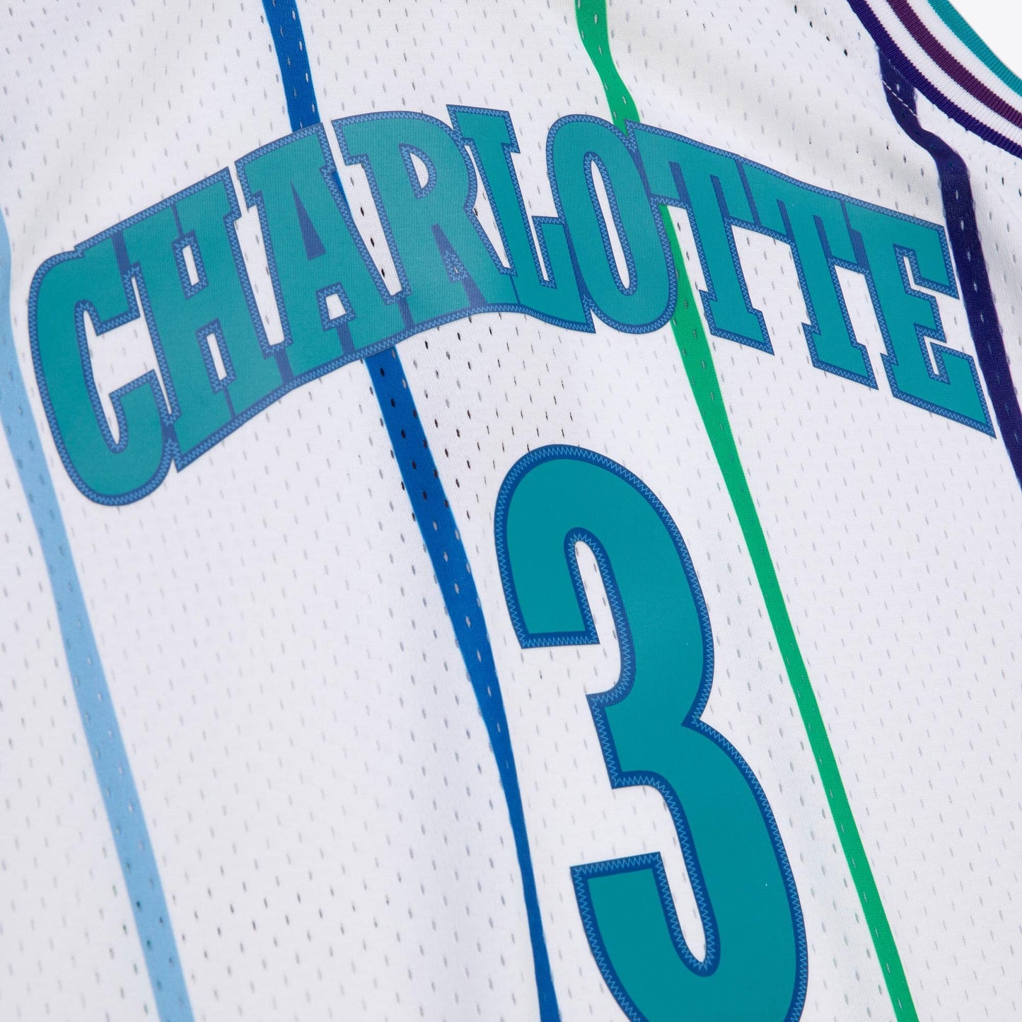 Mitchell & Ness Men's NBA White Jersey Hornets 1988 Rex Chapman