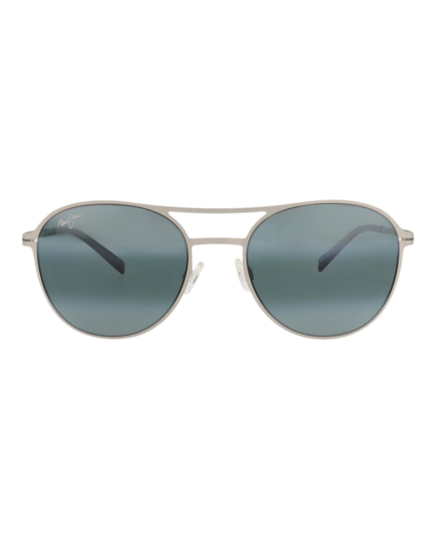 Maui Jim Round-Frame Metal Sunglasses
