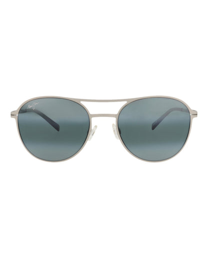 Maui Jim Round-Frame Metal Sunglasses