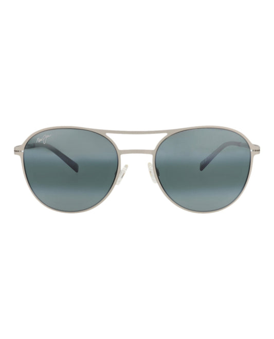 Maui Jim Round-Frame Metal Sunglasses