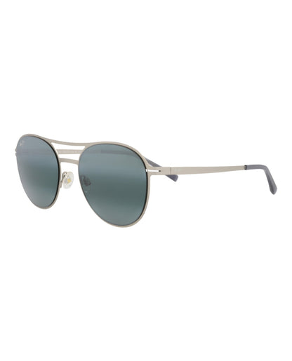 Maui Jim Round-Frame Metal Sunglasses