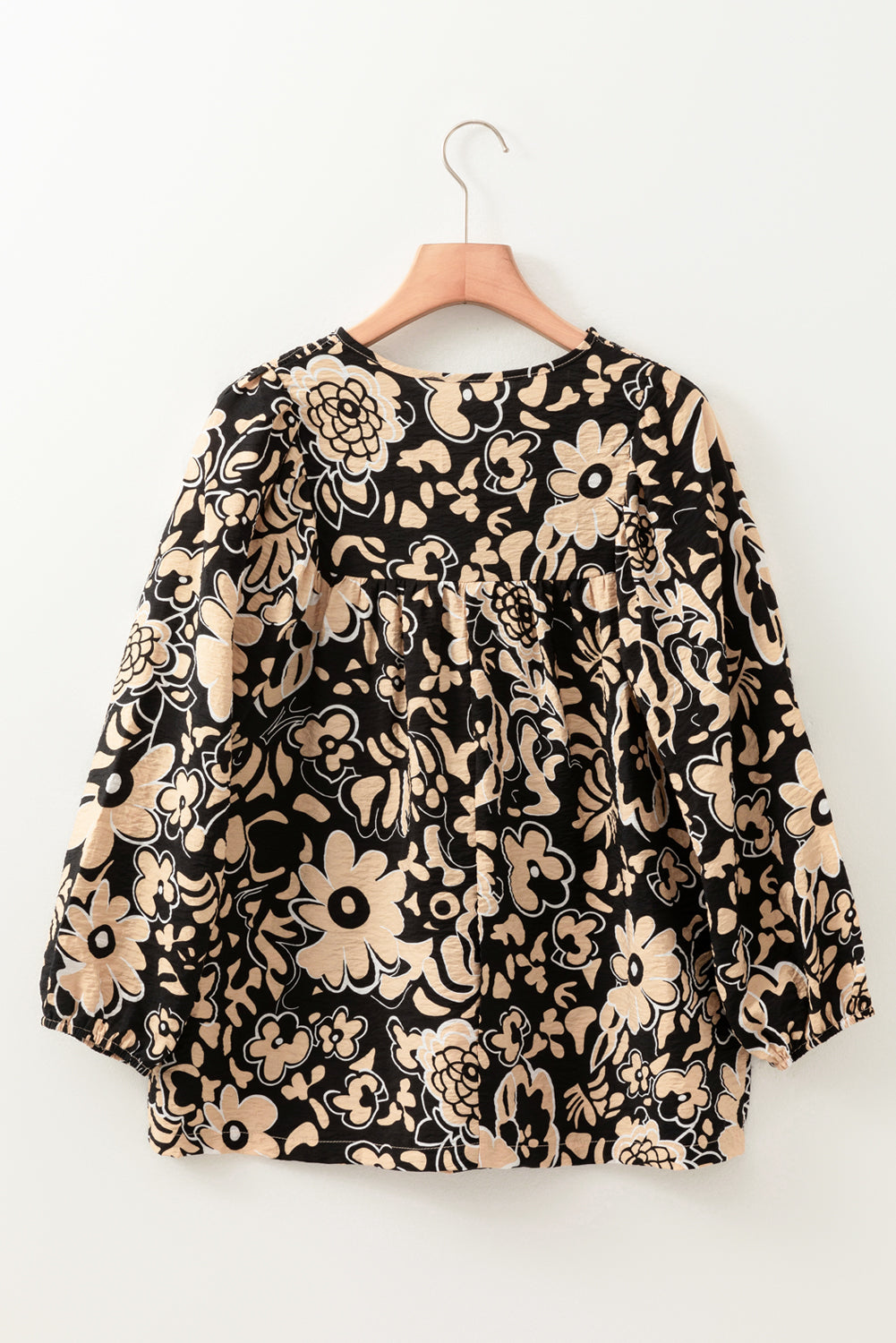 Threaded Pear Camilla Bracelet Sleeve Boho Blouse